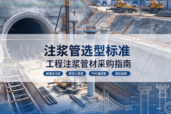 合山注浆管选型标准