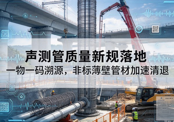 合山声测管质量新规落地，一物一码溯源，非标薄壁管材加速清退