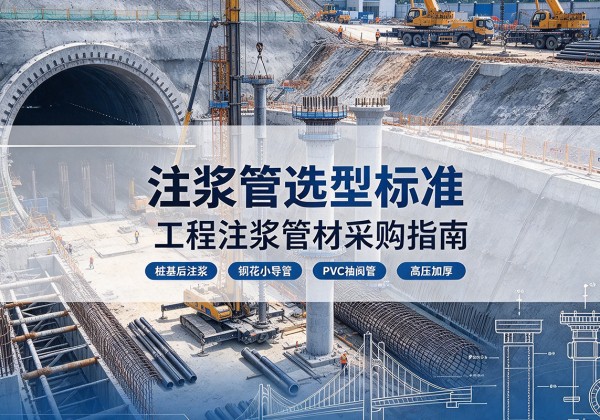 合山注浆管选型标准